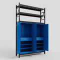 C2 Modular Cabinet System with Shelves - H3100mm x W1920mm