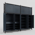 C22 Modular Cabinet System - H3100mm x W3780mm