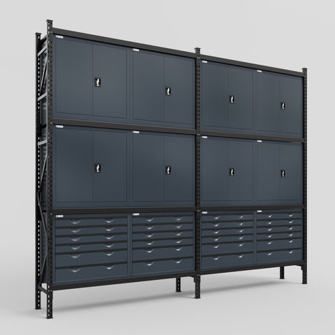C22 Modular Cabinet System - H3100mm x W3780mm