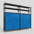 C22 Modular Cabinet System with Shelves - H3100mm x W3780mm