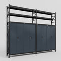 C22 Modular Cabinet System with Shelves - H3100mm x W3780mm
