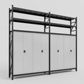 C22 Modular Cabinet System with Shelves - H3100mm x W3780mm