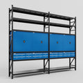 C22 Modular Cabinet System with Shelves - H3100mm x W3780mm