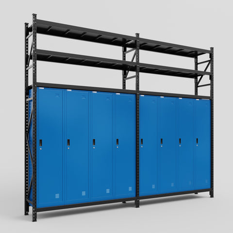 C22 Modular Cabinet System with Shelves - H3100mm x W3780mm
