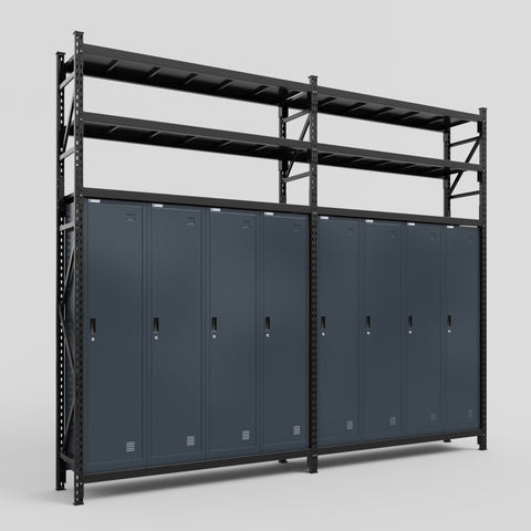 C22 Modular Cabinet System with Shelves - H3100mm x W3780mm