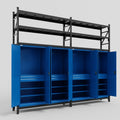 C22 Modular Cabinet System with Shelves - H3100mm x W3780mm