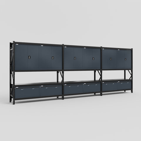 C222 Modular Cabinet System - H2100mm x W5640mm