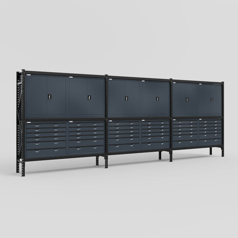C222 Modular Cabinet System - H2100mm x W5640mm