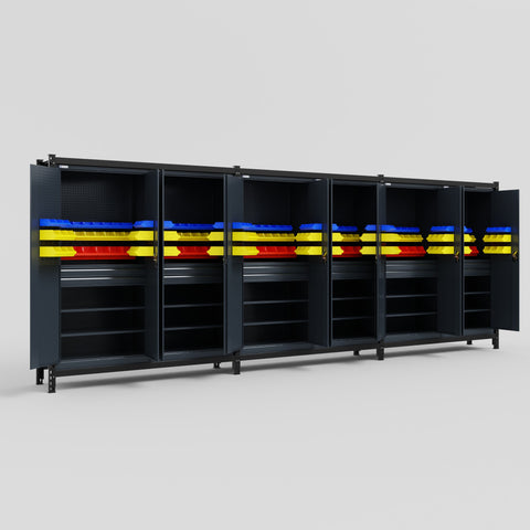 C222 Modular Cabinet System - H2100mm x W5640mm