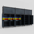 C222 Modular Cabinet System - H3100mm x W5640mm