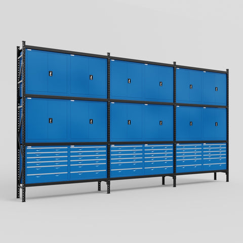 C222 Modular Cabinet System - H3100mm x W5640mm
