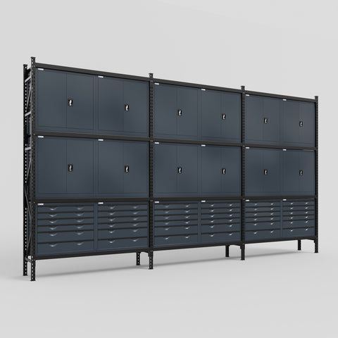 C222 Modular Cabinet System - H3100mm x W5640mm