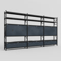 C222 Modular Cabinet System with Shelves - H3100mm x W5640mm