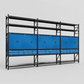 C222 Modular Cabinet System with Shelves - H3100mm x W5640mm