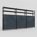 C222 Modular Cabinet System with Shelves - H3100mm x W5640mm