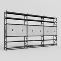 C222 Modular Cabinet System with Shelves - H3100mm x W5640mm