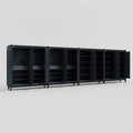 C2222 Modular Cabinet System - H2100mm x W7500mm