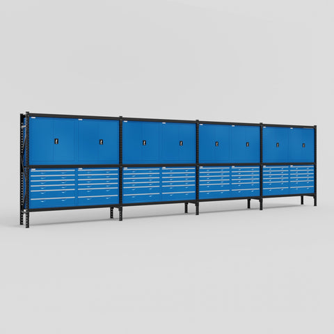 C2222 Modular Cabinet System - H2100mm x W7500mm