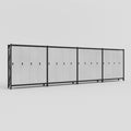 C2222 Modular Cabinet System - H2100mm x W7500mm