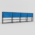 C2222 Modular Cabinet System - H2100mm x W7500mm