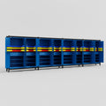 C2222 Modular Cabinet System - H2100mm x W7500mm