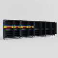 C2222 Modular Cabinet System - H2100mm x W7500mm