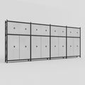 C2222 Modular Cabinet System - H3100mm x W7500mm