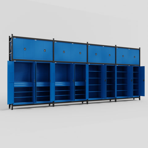 C2222 Modular Cabinet System - H3100mm x W7500mm