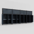 C2222 Modular Cabinet System - H3100mm x W7500mm
