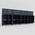 C2222 Modular Cabinet System - H3100mm x W7500mm