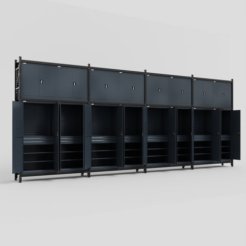 C2222 Modular Cabinet System - H3100mm x W7500mm