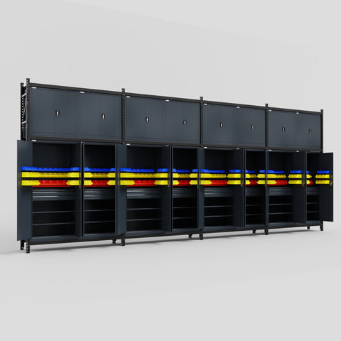 C2222 Modular Cabinet System - H3100mm x W7500mm