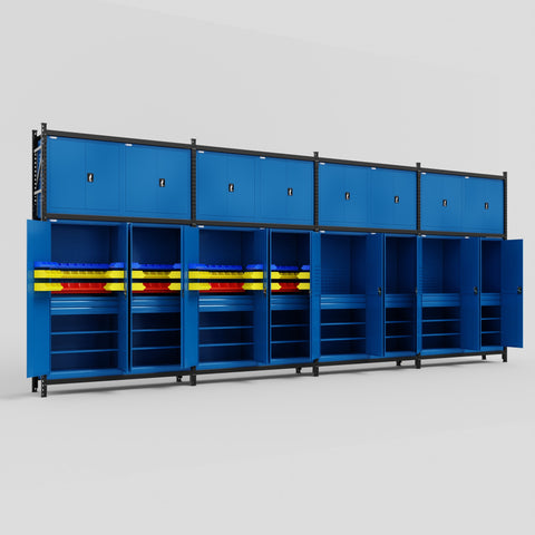 C2222 Modular Cabinet System - H3100mm x W7500mm