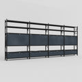C2222 Modular Cabinet System with Shelves - H3100mm x W7500mm