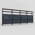 C2222 Modular Cabinet System with Shelves - H3100mm x W7500mm