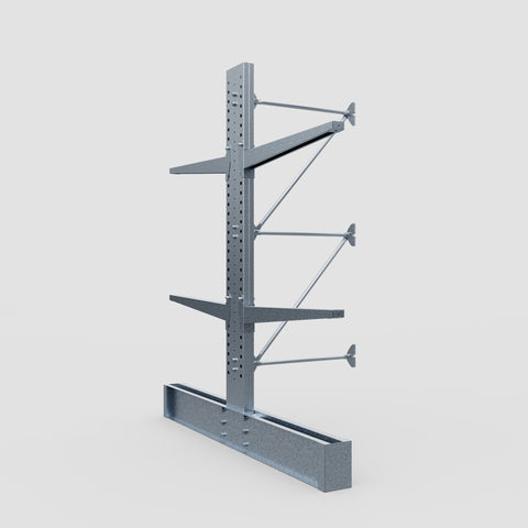 Cantilever Rack - Double Sided - Heavy Duty - Hot Dip Galvanized - Add-On Bay - Height 3048mm