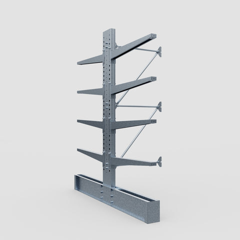 Cantilever Rack - Double Sided - Heavy Duty - Hot Dip Galvanized - Add-On Bay - Height 3048mm