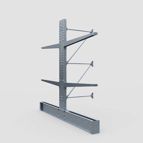Cantilever Rack - Double Sided - Super Heavy Duty - Hot Dip Galvanized - Add-On Bay - Height 4267mm