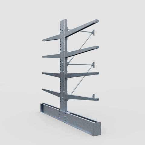 Cantilever Rack - Double Sided - Heavy Duty - Hot Dip Galvanized - Add-On Bay - Height 3048mm