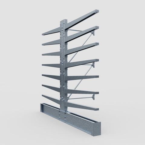 Cantilever Rack - Double Sided - Super Heavy Duty - Hot Dip Galvanized - Add-On Bay - Height 4267mm