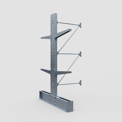 Cantilever Rack - Double Sided - Heavy Duty - Hot Dip Galvanized - Add-On Bay - Height 3048mm