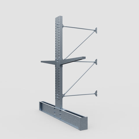 Cantilever Rack - Double Sided - Heavy Duty - Hot Dip Galvanized - Add-On Bay - Height 3048mm