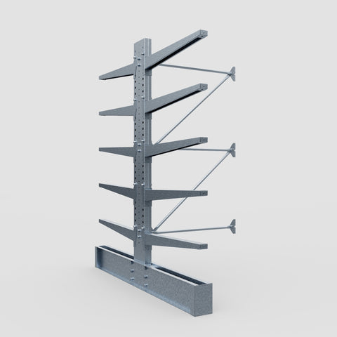 Cantilever Rack - Double Sided - Super Heavy Duty - Hot Dip Galvanized - Add-On Bay - Height 4267mm