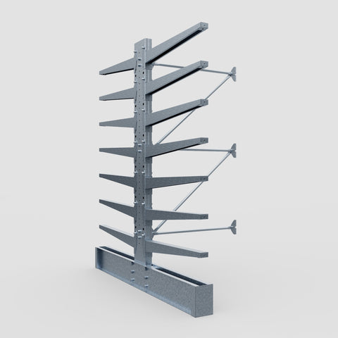 Cantilever Rack - Double Sided - Ultra Heavy Duty - Hot Dip Galvanized - Add-On Bay - Height 4267mm