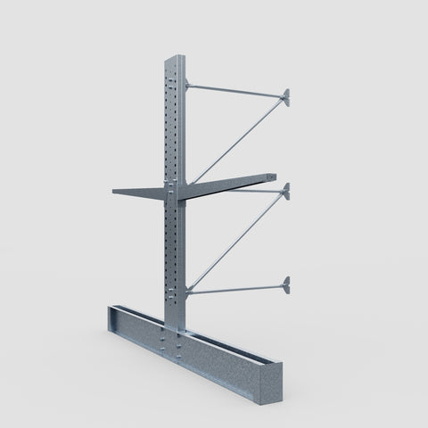 Cantilever Rack - Double Sided - Super Heavy Duty - Hot Dip Galvanized - Add-On Bay - Height 4267mm