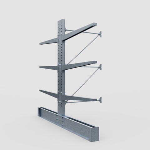 Cantilever Rack - Double Sided - Ultra Heavy Duty - Hot Dip Galvanized - Add-On Bay - Height 4267mm