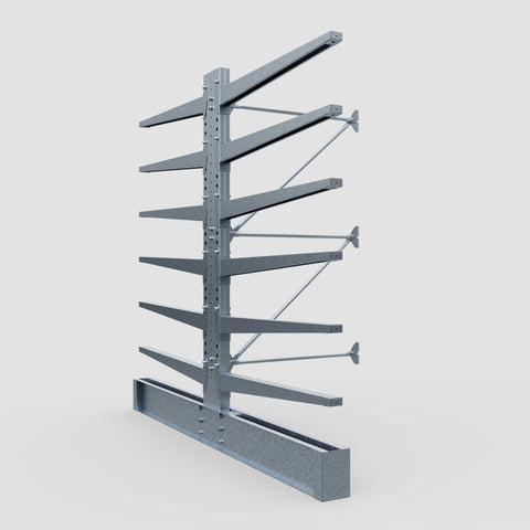 Cantilever Rack - Double Sided - Super Heavy Duty - Hot Dip Galvanized - Add-On Bay - Height 4267mm