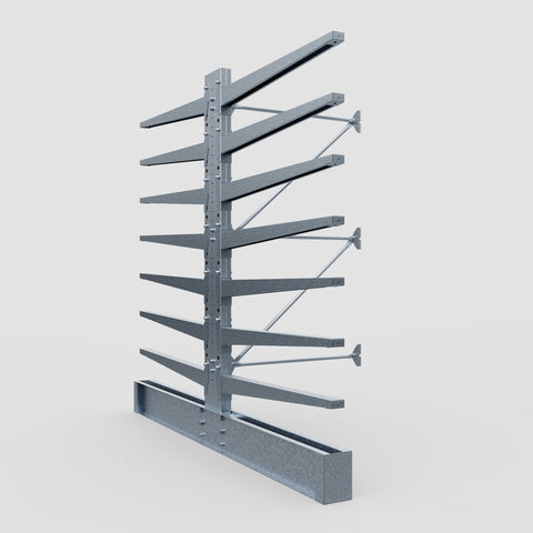 Cantilever Rack - Double Sided - Super Heavy Duty - Hot Dip Galvanized - Add-On Bay - Height 4267mm