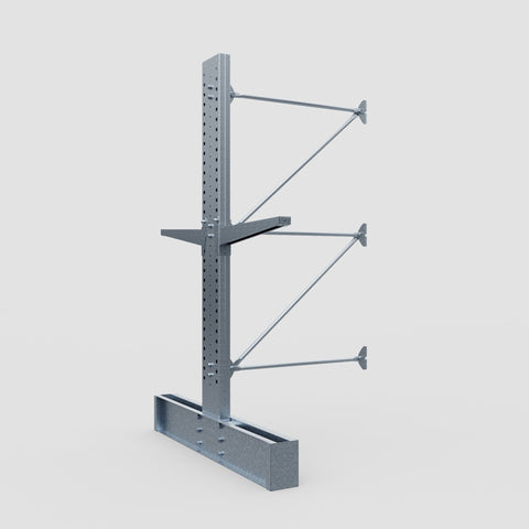 Cantilever Rack - Double Sided - Heavy Duty - Hot Dip Galvanized - Add-On Bay - Height 3048mm