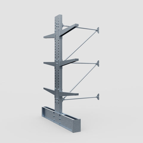 Cantilever Rack - Double Sided - Ultra Heavy Duty - Hot Dip Galvanized - Add-On Bay - Height 4267mm